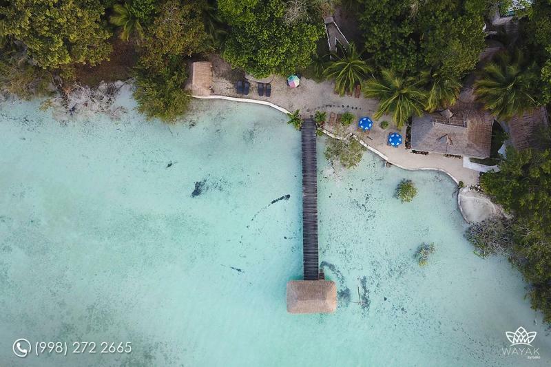 Hotel Pier Bacalar Dış mekan fotoğraf