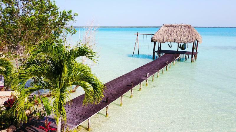 Hotel Pier Bacalar Dış mekan fotoğraf